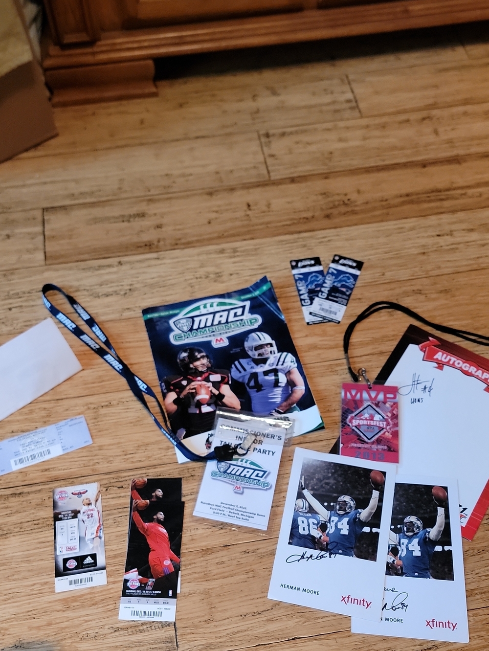 Mac And Assorted Event Lanyard and Memorabilia Pack